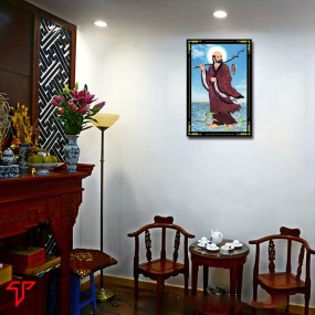 Tranh phật giáo đạt ma tổ sư